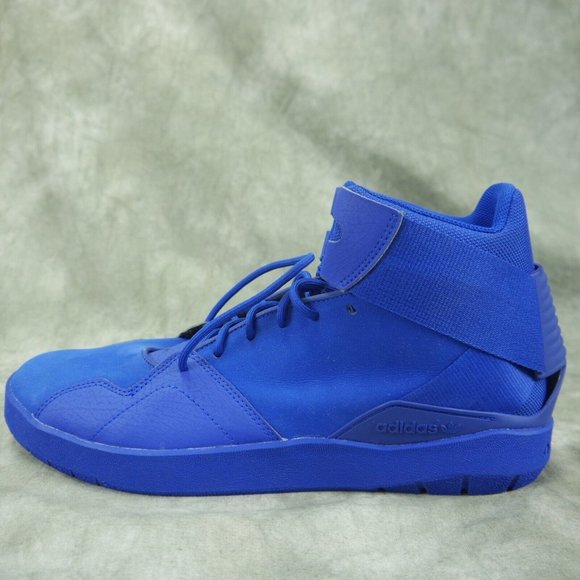 RARE! ADIDAS F37217 CRESTWOOD MID ROYAL BLUE Basketball Shoes Men's 13 S1-Z0042 - Picture 6 of 12